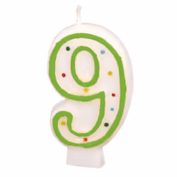 Amscan 550289, Bougies, Multicolore, 1 pièce(s)