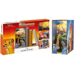 Book Nook - Kit DIY à construire Maquette 3D Serre Livre - REVELL - Tiny Adventures - Disney - Le Roi Lion - LED