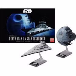 Revell Death Star II + Imperial Star Destroyer, Kit de montage, 1:2700000, Death Star II + Imperial Star Destroyer, Mâle, Pla ...