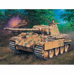 Revell Pzkpfw V "Panther" Ausf.G, Tank model, Kit de montage, 1:72, PzKpfw V Panther, Plastique, Pro