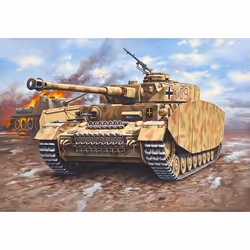 Revell Pzkpfw. Iv Ausf.H, Tank model, Kit de montage, 1:72, Pz.Kpfw. IV Ausf. H, Plastique, Pro