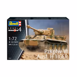 Revell Pzkpfw Vi Ausf. H Tiger, 144 an(s)