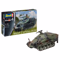 Revell Wiesel 2 LeFlaSys BF/UF, Tank model, Kit de montage, 1:35, Wiesel 2 LeFlaSys BF-UF, Garçon, Plastique