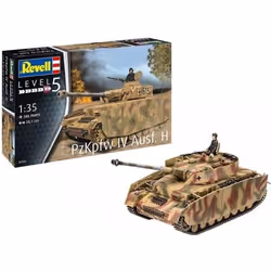 Maquette Militaire - Revell - Panzer IV Ausf. H - 1/35 - Chenilles en vinyle - Pour 12 ans et plus