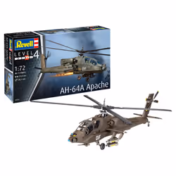 Revell AH-64A Apache, Modèle réduit helicopter, Kit de montage, 1:144, AH-64A Apach, Garçon, Plastique