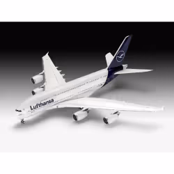 Revell 03872, Pré-assemblé, 1:144, Airbus A380-800 Lufthansa "New Livery", unisexe, 163 pièce(s), 13 an(s)
