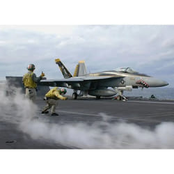 Revell F/A-18E Super Hornet Modèle réduit d’aéronef à aile fixe Kit de montage 1:144