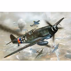 Revell Messerschmitt Bf 109 G-10, Modèle réduit d’aéronef à aile fixe, Kit de montage, 1:72, Messerschmitt Bf 109 G-10, Plast ...
