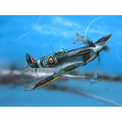 Revell Spitfire Mk.V, Modèle réduit d’aéronef à aile fixe, Kit de montage, 1:72, Supermarine Spitfire Mk.V, Plastique, Second ...