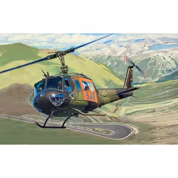 Revell Bell Uh-1d "Sar", Modèle réduit de giravion, Kit de montage, 1:72, Bell UH-1D SAR, Plastique, Avancé
