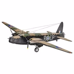 Revell Vickers Wellington Mk.II, Modèle réduit d’aéronef à aile fixe, Kit de montage, 1:72, Vickers Wellington Mk. II, Plasti ...