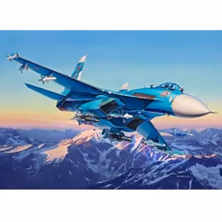 Revell Sukhoi Su-27 SM Flanker, Modèle réduit d’aéronef à aile fixe, 1:72, Sukhoi Su-27 SM Flanker, 210 pièce(s), Avion milit ...