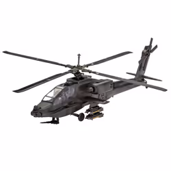 Revell AH-64A APACHE, Modèle réduit de giravion, Kit de montage, 1:100, AH-64A Apache, Plastique, Avancé