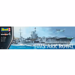 Revell Hms Ark Royal &amp; Tribal Class Des, Modèle réduit de navire militaire, Kit de montage, 1:720, HMS Ark Royal, F75 Esk ...