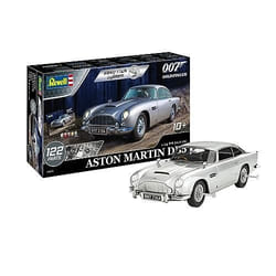 Maquette Aston Martin DB5 - REVELL - Kit Complet - 122 pièces - Échelle 1/24 - À partir de 10 ans