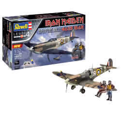 Revell Spitfire Mk.Ii "Aces High" Iron Maiden, Modèle réduit d’aéronef à aile fixe, Kit de montage, 1:32, Spitfire Mk.II, Mâl ...