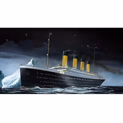 Revell R.M.S. Titanic, Modèle réduit de navire militaire, Kit de montage, 1:1200, R.M.S. Titanic, Plastique, Avancé