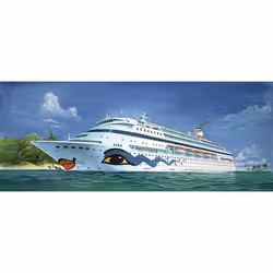 Revell AIDA, Modèle réduit de navire de passagers, Kit de montage, 1:1200, AIDA, Plastique, Avancé
