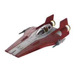 Revell Build &amp; Play Resistance A-Wing Fighter, Rouge, Kit de montage, 1:144, A-wing Fighter, unisexe, Plastique, Star War ...