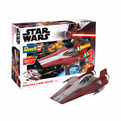 Revell Build & Play Resistance A-Wing Fighter, Rouge
