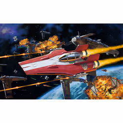 Revell Build & Play Resistance A-Wing Fighter, Rouge