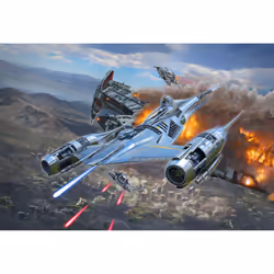 Revell N1 Starfighter Spaceship model Kit de montage 1:24 - Vue supplémentaire 7