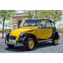 Revell Citroen 2cv Charleston, Modèle de voiture de ville, Kit de montage, 1:24, Citroen 2CV Charleston, Plastique, Intermédi ...