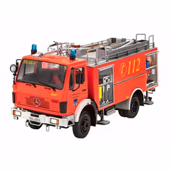 Revell Mercedes-Benz 1625 TLF 24/50, Modèle de camion de pompier, Kit de montage, 1:24, Mercedes-Benz 1625 TLF 24/50, unisexe ...