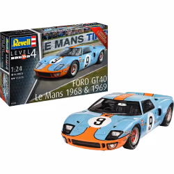 Revell Ford GT 40 Le Mans 1968, Japon, Scale Model Engineering Objects, Consumer Unit ou UVC unité de vente consommateur tel ...