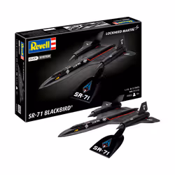 Revell Lockheed SR-71 Blackbird, Avion, Kit de montage, 1:110, Lockheed SR-71 Blackbird, Garçon, Plastique