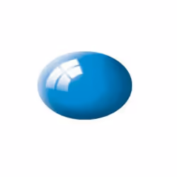 Revell Aqua Color Bleu Ciel Brillant, Bleu, Peinture acrylique, Liquide, 18 ml, 1 pièce(s)