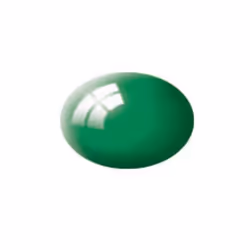 Revell Aqua Color Vert Emeraude Brillant, 18 ml, Gloss