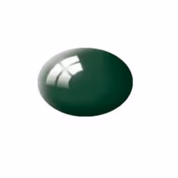 Revell Aqua Color Vert Foncé Brillant, 96 an(s)