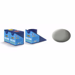 Revell Aqua Color Gris Clair Mat, 18 ml, Mat