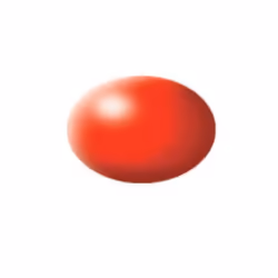 Revell Aqua Color Rouge Fluo Satiné, 18 ml, Soie