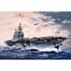 Revell Model Set USS Enterprise CV-6, Modèle réduit de navire militaire, Kit de montage, 1:1200, USS Enterprise CV-6, Garçon, ...