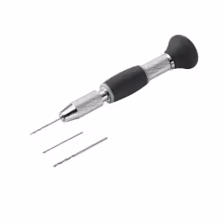 Revell Perceuse Manuelle (Incl. 3 Foret, Noir, Acier inoxydable