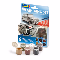 Revell St De Vieillisement (6 Pigments, Noir, Marron, Vert, Rouge, Blanc, Jaune