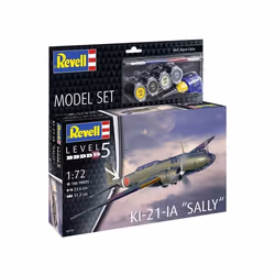 Maquette avion : Model Set Ki-21-la Sally Maquette Revell avec accessoires de base