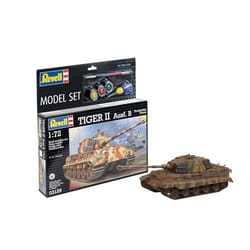 Maquette Revell Modellbau 63129 - Tiger II Ausf. B - Kit de modélisme fidèle à loriginal