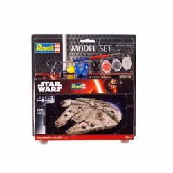 Revell Modelst Millennium Falcon, Modèle réduit d'avion spatial, Kit de montage, 1:241, Millennium Falcon, Star Wars, Avancé