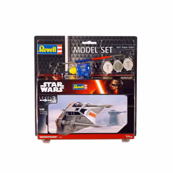 Revell Modelst Snowspeeder, Modèle réduit d'avion spatial, Kit de montage, 1:52, Snowspeeder, Star Wars, Avancé