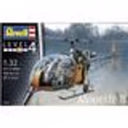 Maquette Hélicoptère - REVELL - Alouette II - Échelle 1:32 - 191 pièces - À monter soi-même