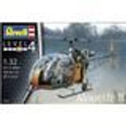 Maquette Hélicoptère - REVELL - Alouette II - Échelle 1:32 - 191 pièces - À monter soi-même