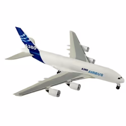 Maquette avion - REVELL - Airbus A380 - 47 pièces - échantillons de peintures - échelle 1/288