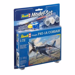 Revell Modelst Vought F4u-1d Corsair, Modèle réduit d’aéronef à aile fixe, Kit de montage, 1:72, Vought F4U Corsair, Plastiqu ...
