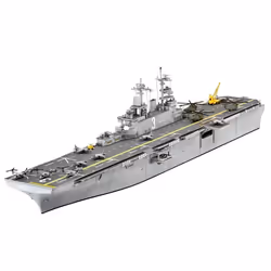 Revell Model Set Assault Carrier USS WASP CLASS, Modèle réduit de navire militaire, Kit de montage, 1:700, US Navy Assault Ca ...