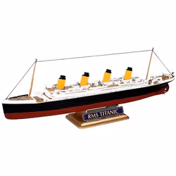 Revell Modelst R.M.S. Titanic, Modèle réduit de navire de passagers, Kit de montage, 1:1200, RMS Titanic, Plastique, Interméd ...