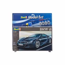 Revell Modelst Bmw I8, Modèle de voiture de sport, Kit de montage, 1:24, BMW i8, Ambition, 131 pièce(s)