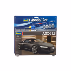 Revell Modelst Audi R8, Modèle de voiture de sport, Kit de montage, 1:24, Audi R8, Ambition, 106 pièce(s)